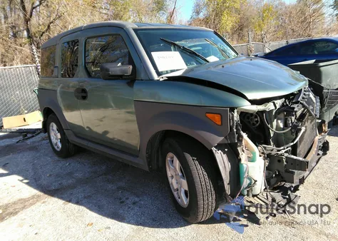2005 Honda Element Ex из США, поврежденный, VIN 5J6YH28635L029055